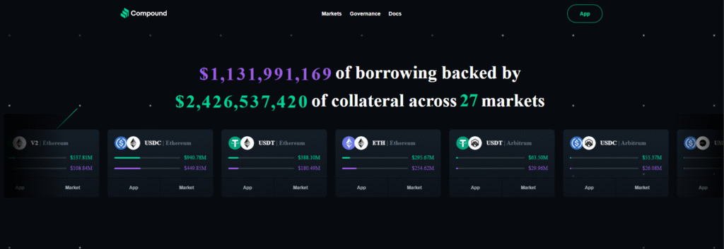 DeFi Platform - Compound (COMP)