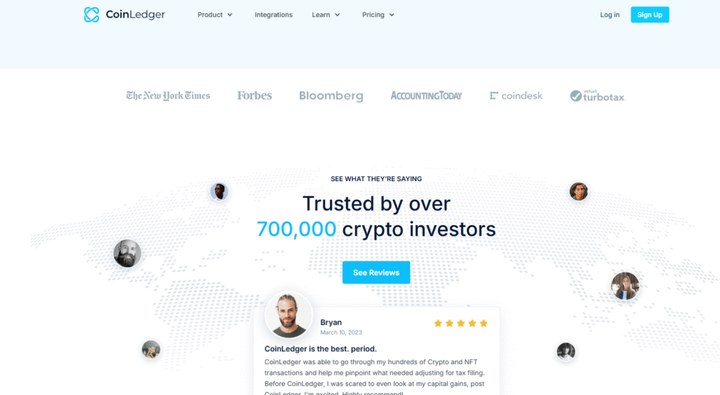 Crypto Portfolio Tracker - CoinLedger