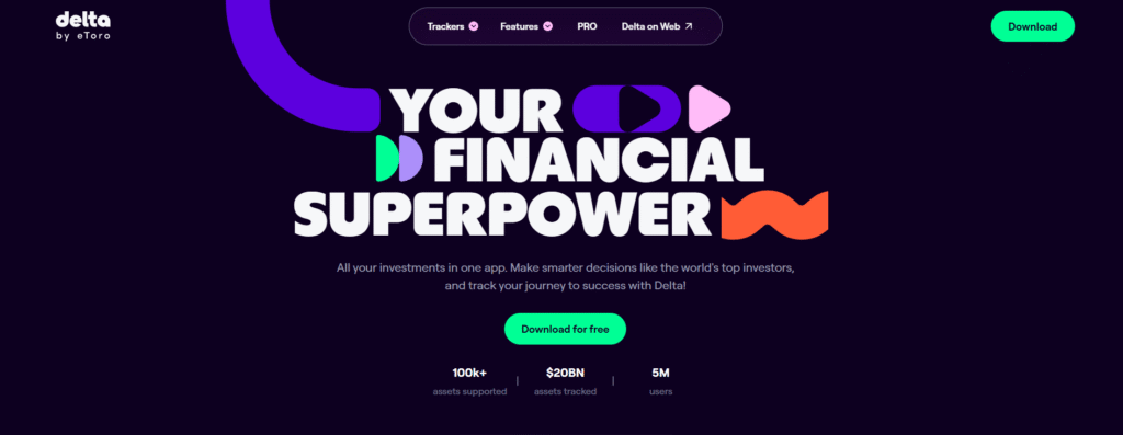 Crypto Portfolio Tracker - Delta