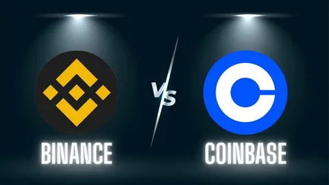 Difference between Binance or Coinbase